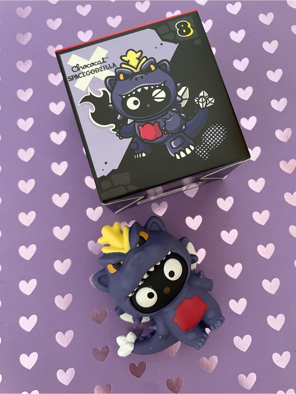 Hello Kitty Godzilla Happy Meal - #8 Chococat Spacegodzilla